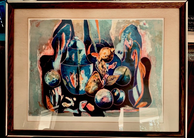 Original limited Edition signed Tony Agostini – Still Life with Fruits 185/275