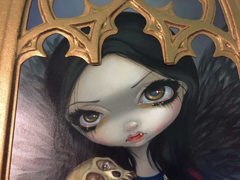 Jasmine Becket - Griffith Original Painting; I Vampiri: Angelo della Morte gallery