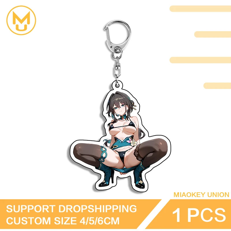 Ruan Mei Key Chains Fancy Ingenious Lightweight Props Unique DIY Decoration
