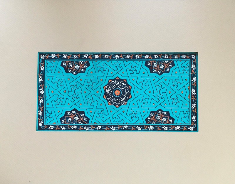 Original Traditional Geometry Art-Pattern-Decorative-Gift Idea- G35