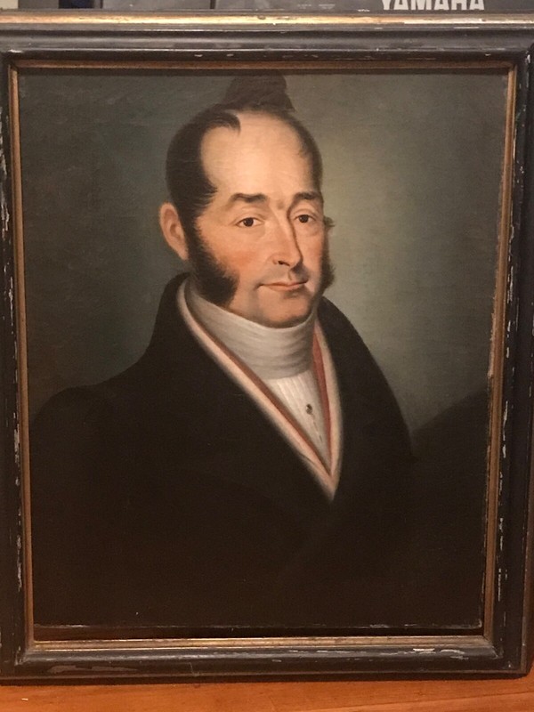 Stefano Chiantore 1835 Oil On Canvas Nobleman