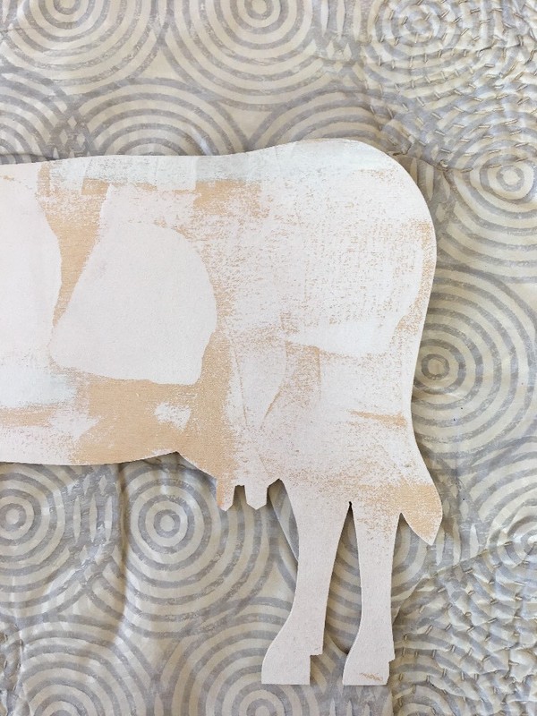 Original Vermont Cow Painting Signed gallery