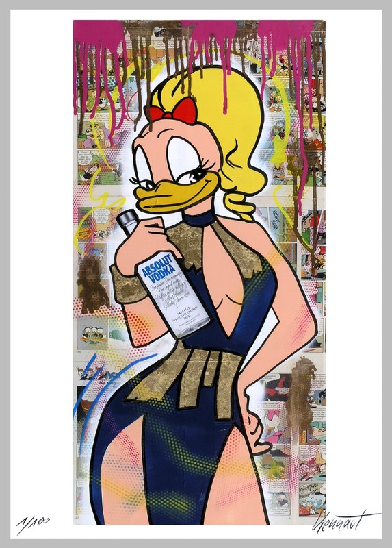 Art Print Graphic Street Art, Pop Art Picture, Hand Signed, Limited, Numbered