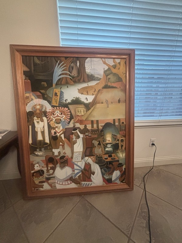 Joyas Pinturas Mexicanas De Nuestra Cultura Mexicana Pinturas Originales