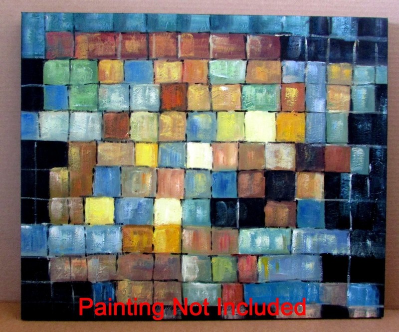 Gallery-Wrap Stretching Service for Size 16x20in or 20x24in Oil Paintings