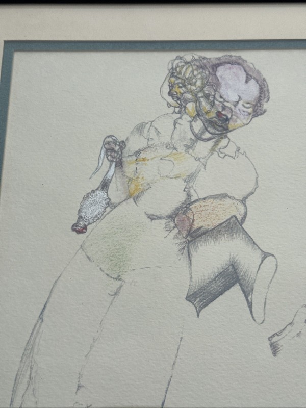 AFRICAN AMERICAN MODERNIST PAINTING DRAWING MUSEUM COLLECTION MODERNISM MYSTERY gallery