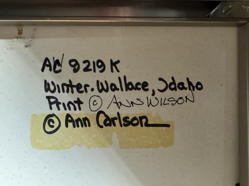 Winter Wallace, Idaho By Ann Carlson gallery