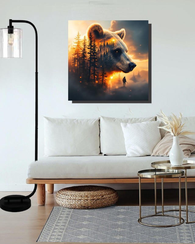Montana Grizzly Bears Gallery Canvas Wrap Wall Art Wild Animals Wilderness Art gallery