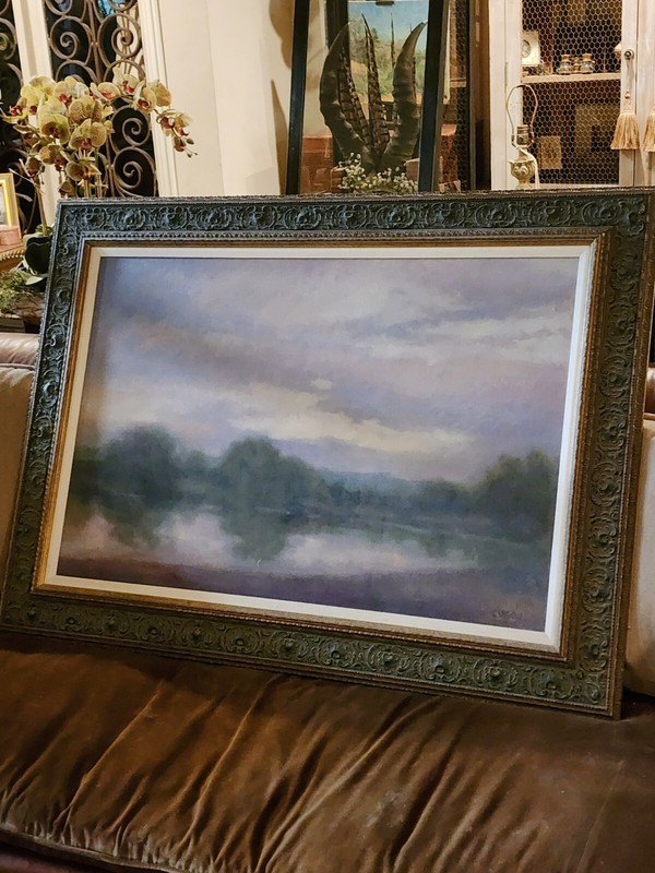 Original Painting On Canvas By Artist Carson Overstreet