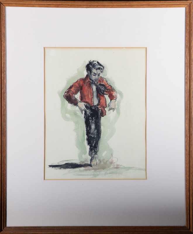 Contemporary Watercolour – The Young Dancer