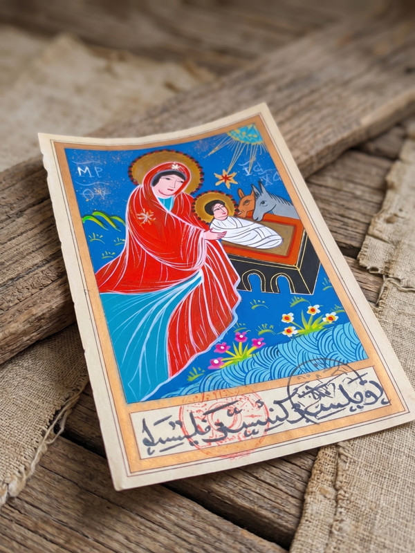 Handmade Religious Miniature Art – Traditional Nativity of Jesus Scene gallery