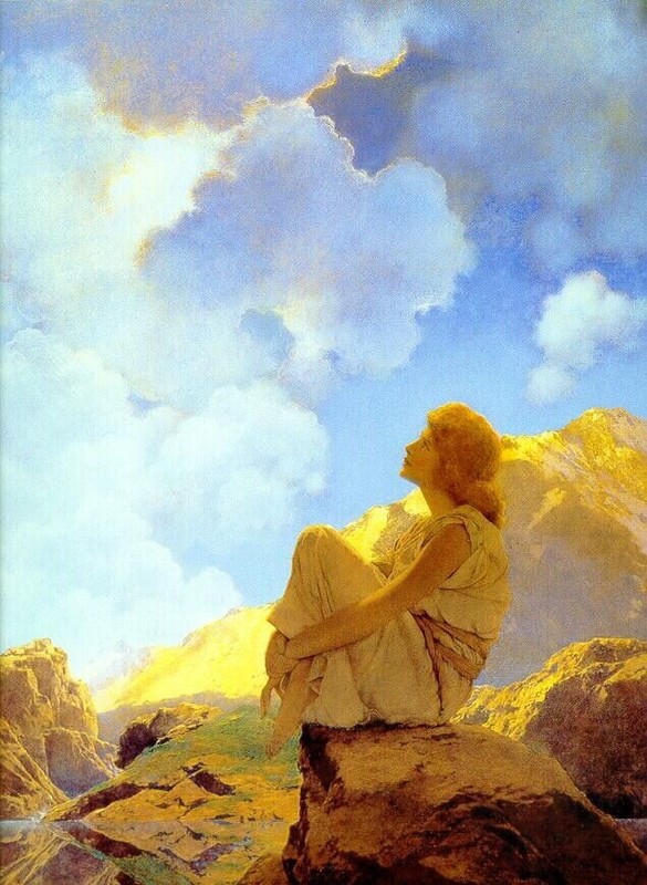Maxfield Parrish Dreaming