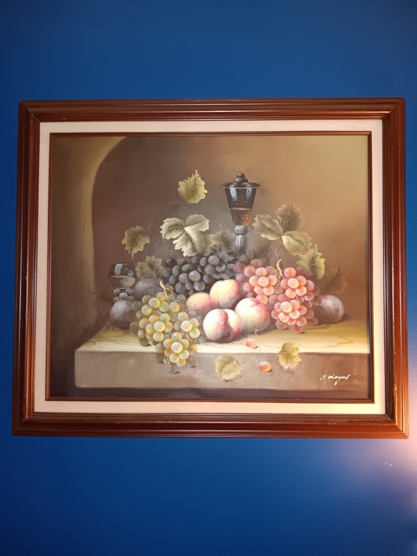 J.Magus oil Painting Beautiful Still life. 24×20