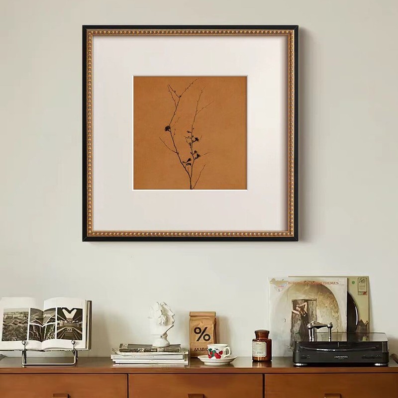 "Thin Shadow" simple French retro living room porch bedroom decorative painting gallery