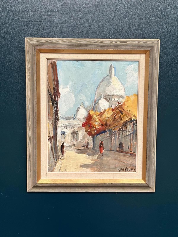 Original Swedish Oil on Panel – “Venice” by Knut Norman – 47 × 54 cm
