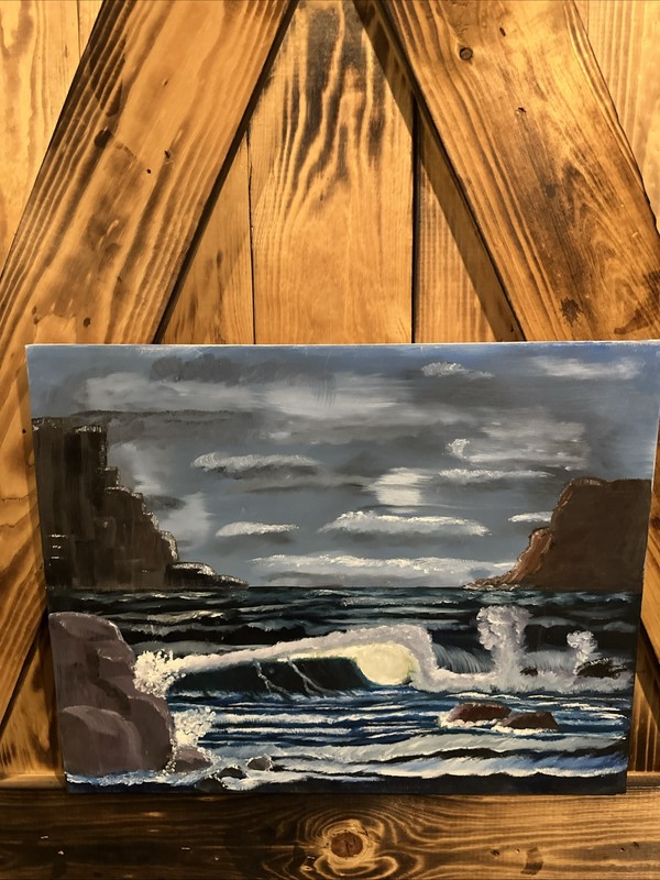 Stormy Night Waves gallery