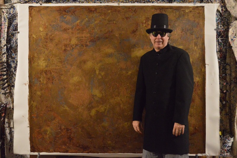 Mark Little Professional Artist Canvas￼ painting￼ 72”X 60”Abstract,Modern XL,6ft