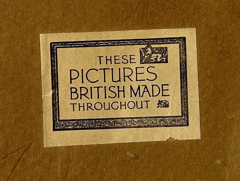British Still Life Watercolor, Signed Illegibly, Circa 1940 gallery