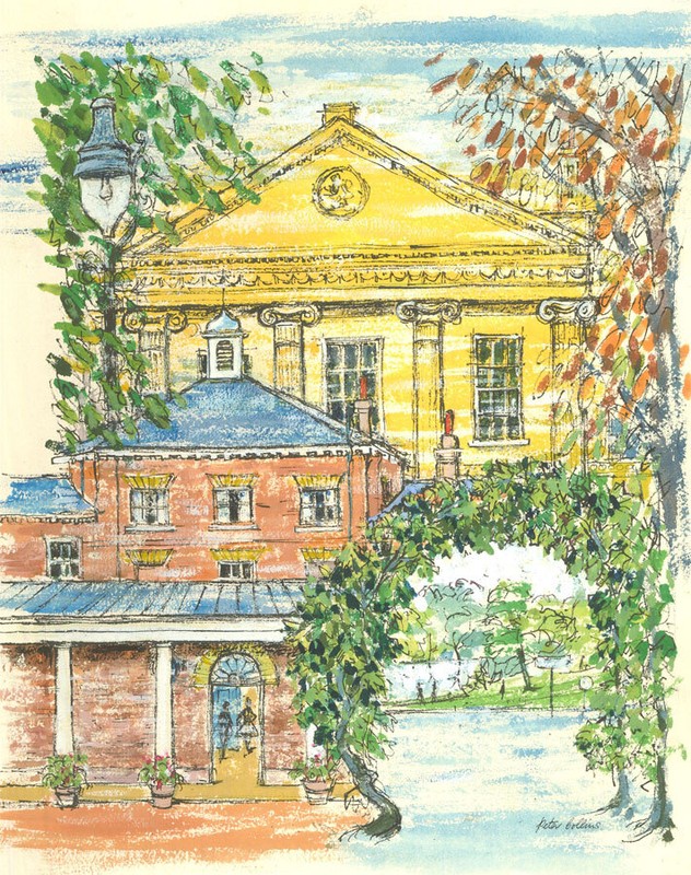 Peter Collins ARCA – 20th Century Watercolour, Georgian Hall