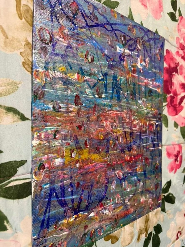 Abstract Original paintings , colorful rhythm of lights gallery
