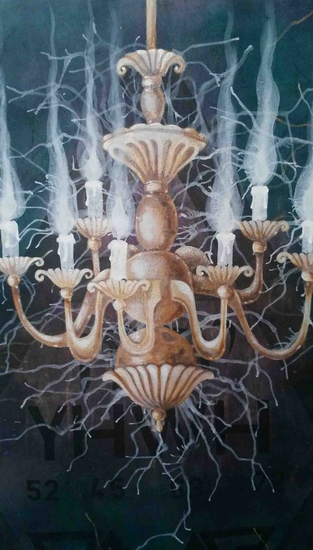 art painting acrylic oil canvas direct from the artist original golden calf veal gallery