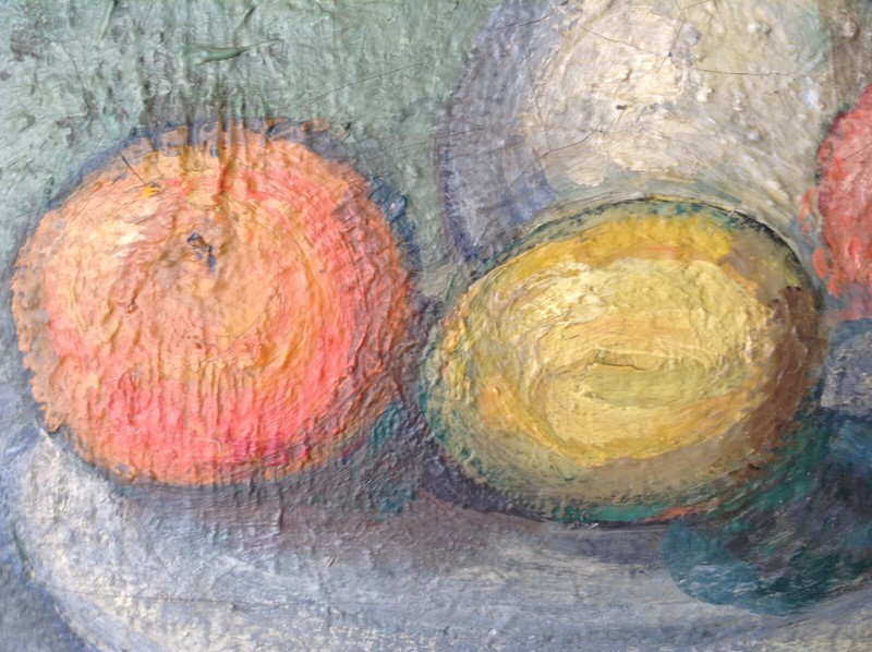 LUBITCH (1896-1990) SIGNED - RUSSIAN ECOLE DE PARIS OIL CANVAS - STILL LIFE gallery