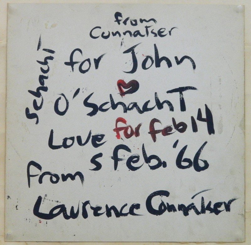 Larry Connatser Painting 1966, Signed, Dated - Strange Scene with Ambulance gallery