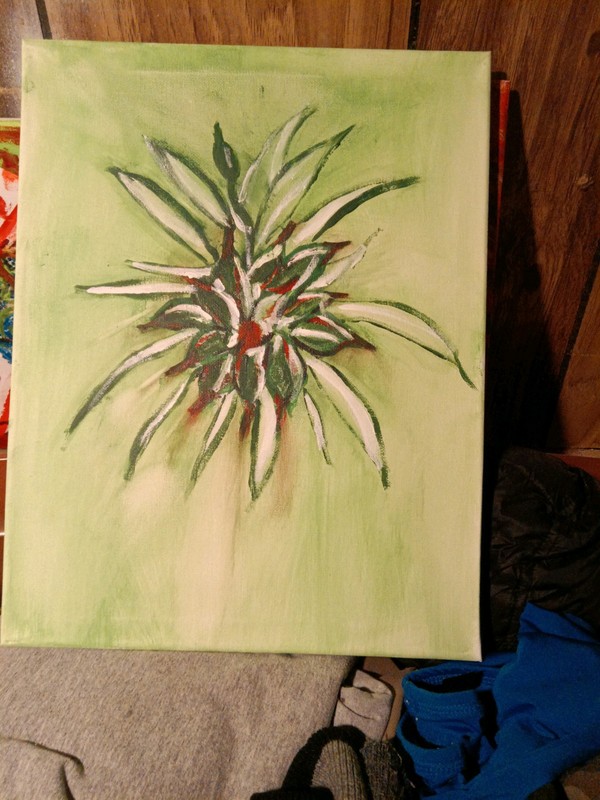 My First Painting Deep Thought