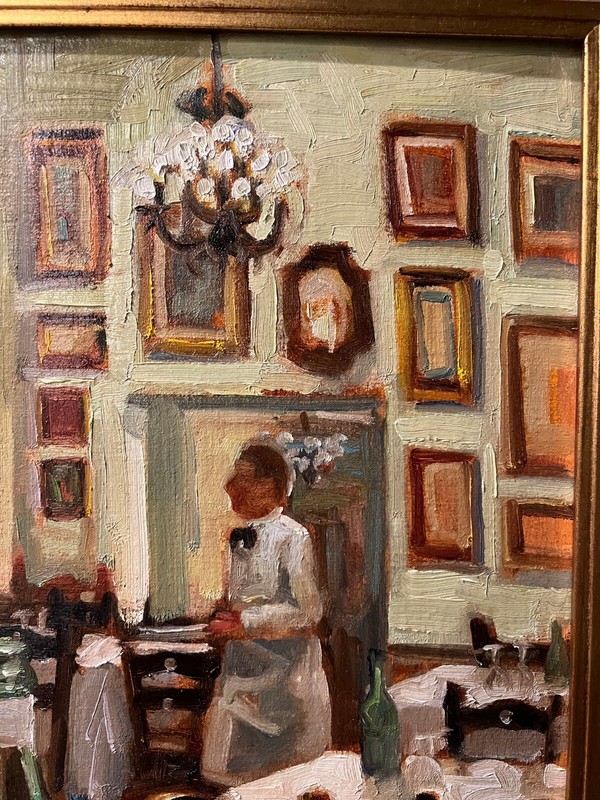 "1/2 Full" Original Oil Painting by Hilarie Lambert, Charleston, SC Artist gallery