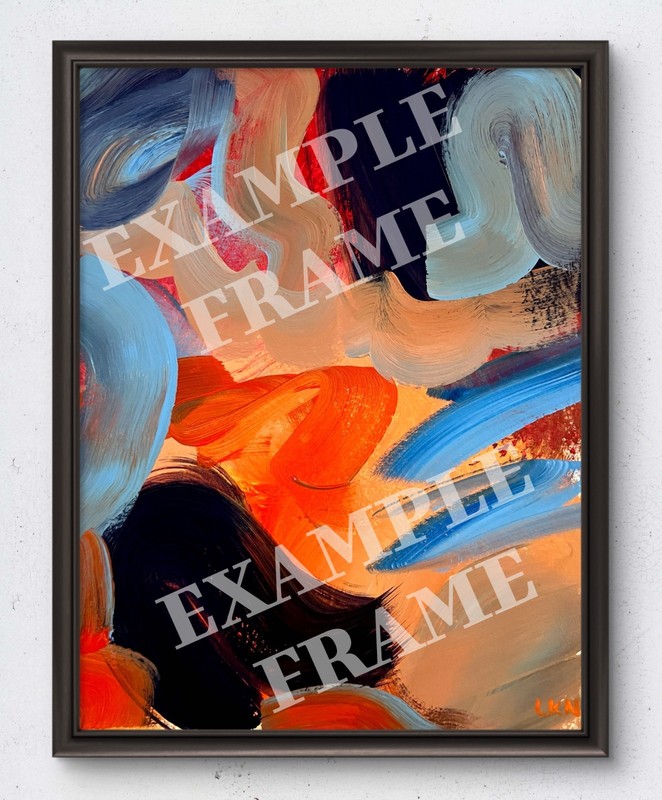 Laeknapes Abstract Art 12X16 Canvas Home Gallery Expressionist Sunset Voyage gallery