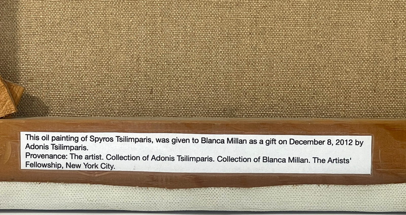 Listed Artist Aaron Abraham Shikler (1922-2015) Signed Oil Painting w/Provenance gallery