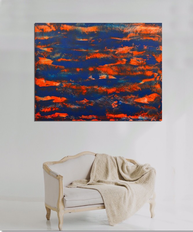 Mark Little, original￼, Painting, 72” X 56” Acrylic, Abstract, POP Art, Modern gallery