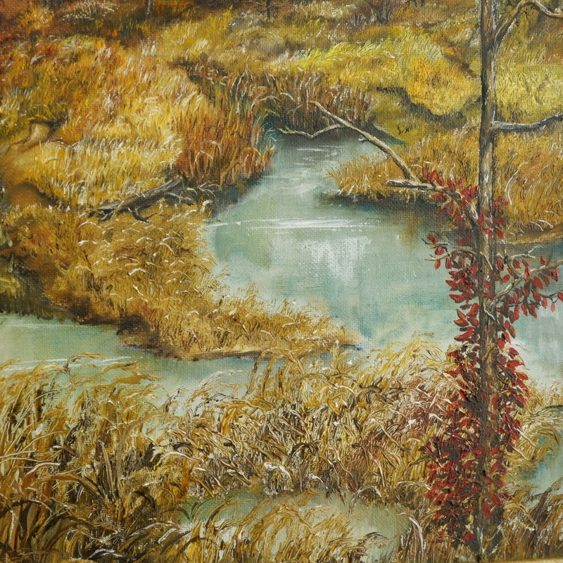 A-55 Derain - Landscape, The Blue Oak Oil Painting by Fred Anthony gallery