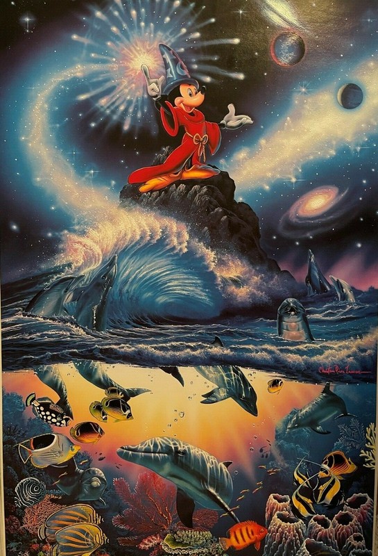 Christian Riese Lassen’s Limited Edition Disney «Sorcerer of the Sea» (Unframed)