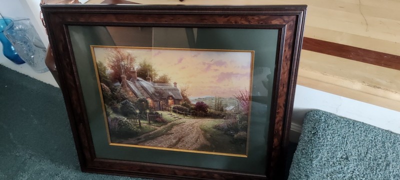 Thomas Kinkade «A Peaceful Time» with Authenticity