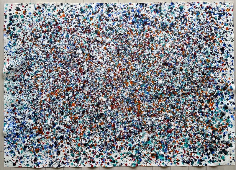 ORIGINAL ABSTRACT ACRYLIC PAINTING ON CANVAS gallery