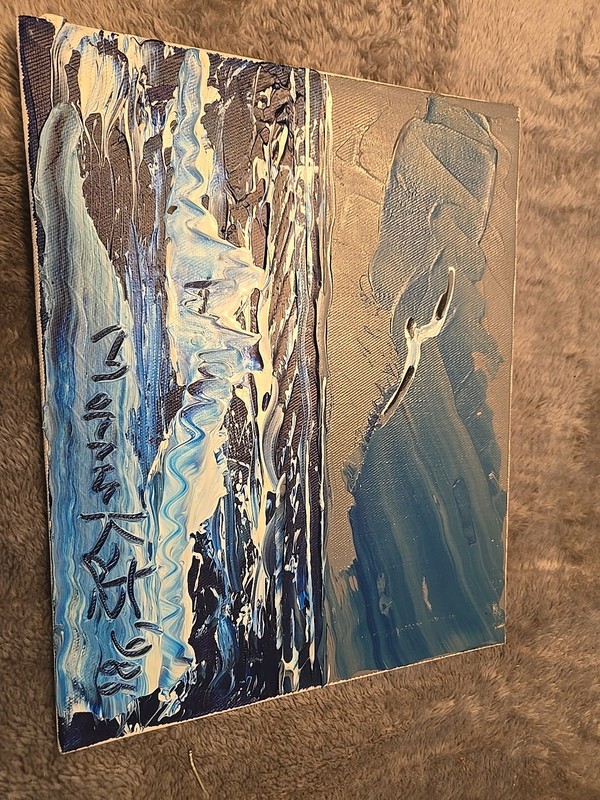 Morris Katz Original Painting 8×10 1986 Signed Art