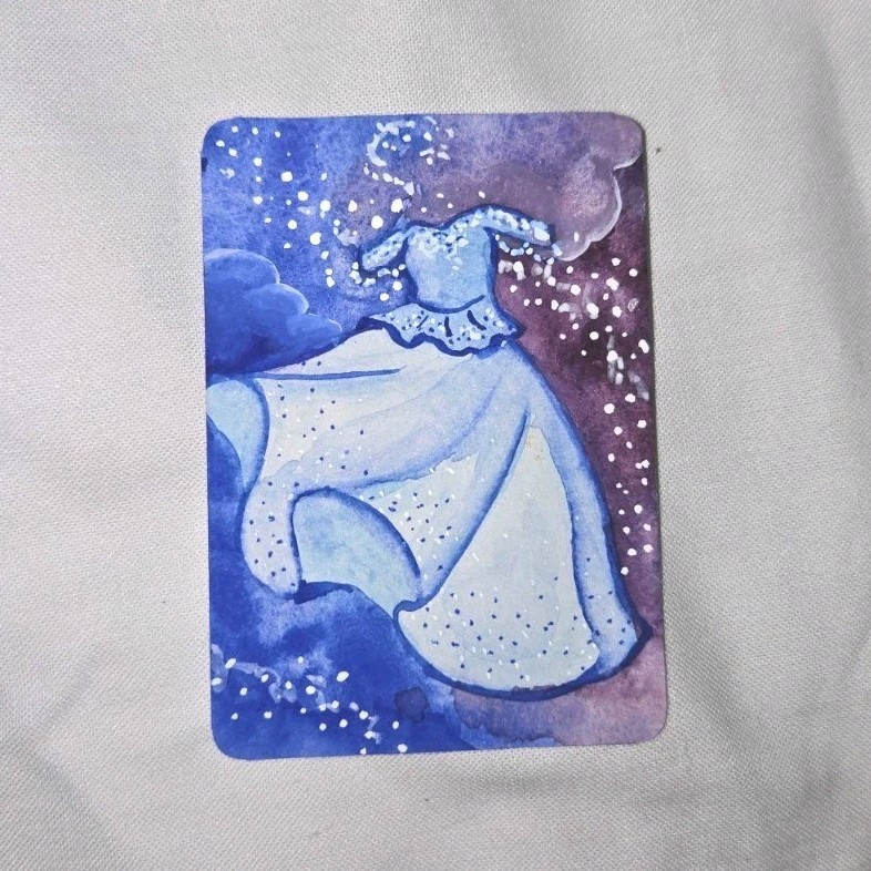 ACEO 3 Of 4 Princess Dress Cinderella