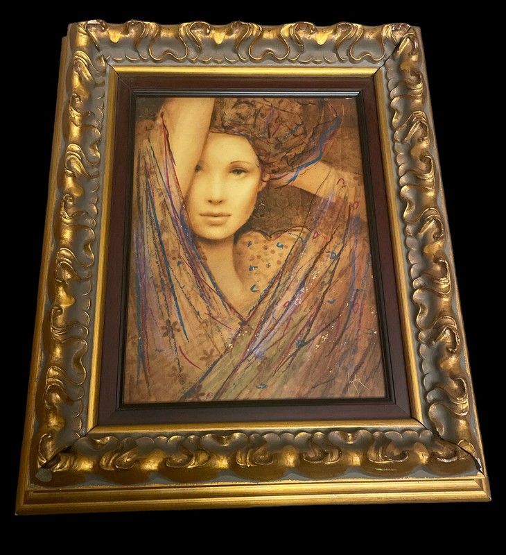 Csaba Markus PURE LOVE Caldograph (dye-sublimation on wood) Signed Rare Limited