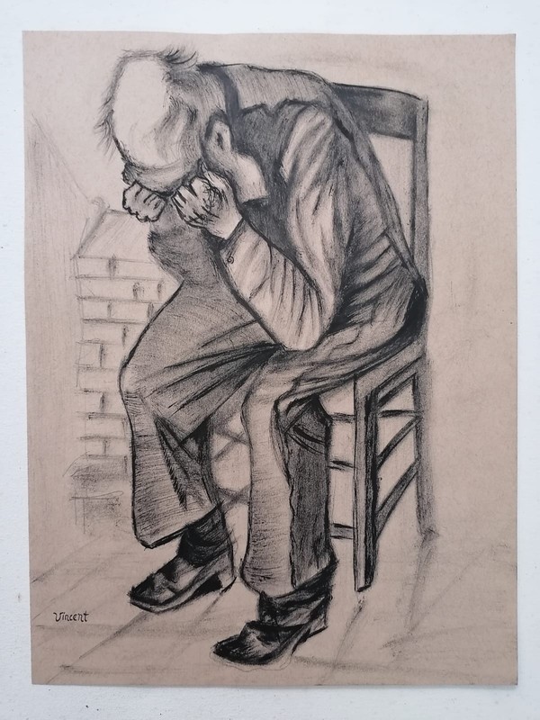 Vincent van Gogh painting