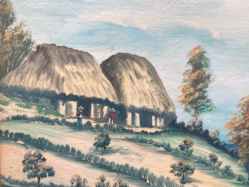 Original M. Velastegui Signed "Chimborazo" Painting gallery