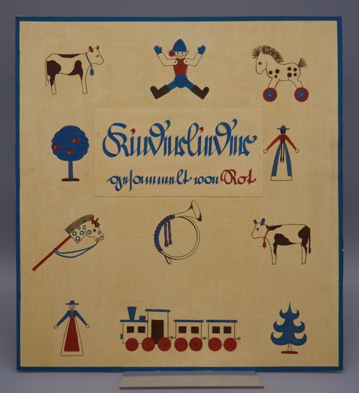 Poster / book design 1970s – children’s songs – Axel Krause – GDR