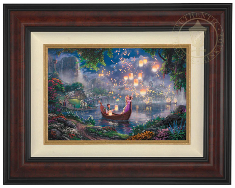New, Unopened-Box, Thomas Kinkade S/N Canvas, Disney, Tangled