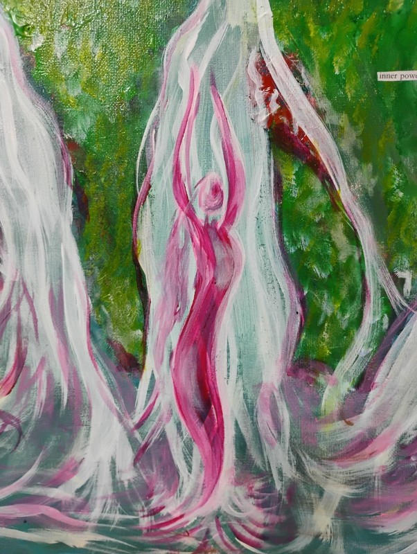 Energy Heals 4 Sexual Goddess Painting / Poetry Powerful Energy Ar Red Sprites gallery