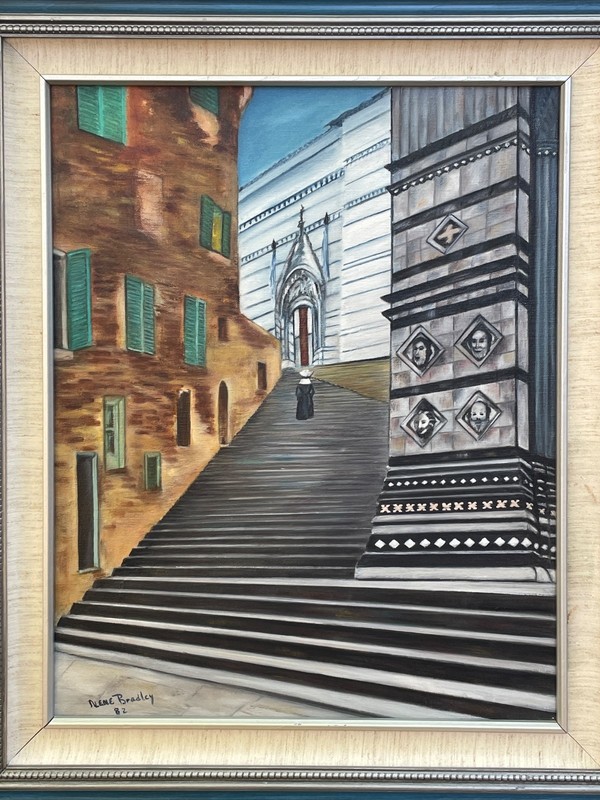 NENE BRADLEY, Florence Cathedral, Giotto's Bell Tower, Hotel Brunelleschi-Framed gallery