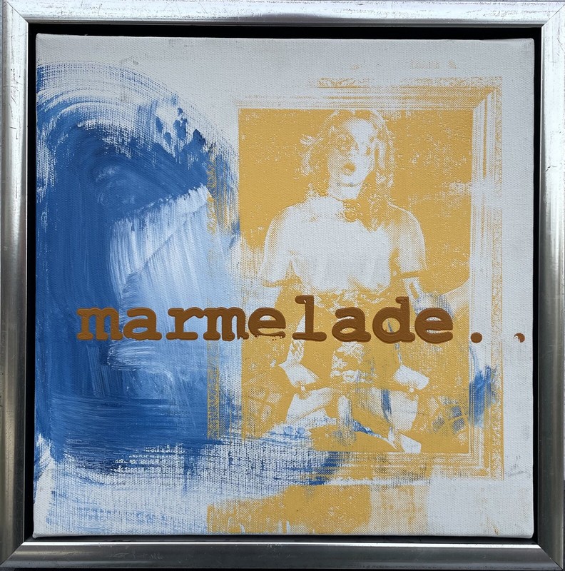 Provocation Art Christian Tangø Composition Danish Pop Art 2003