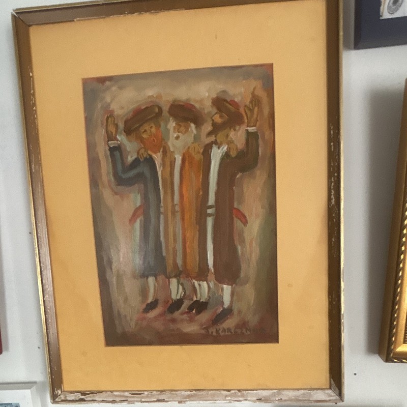 I Three Rabbi‘S In ecstatic Chant