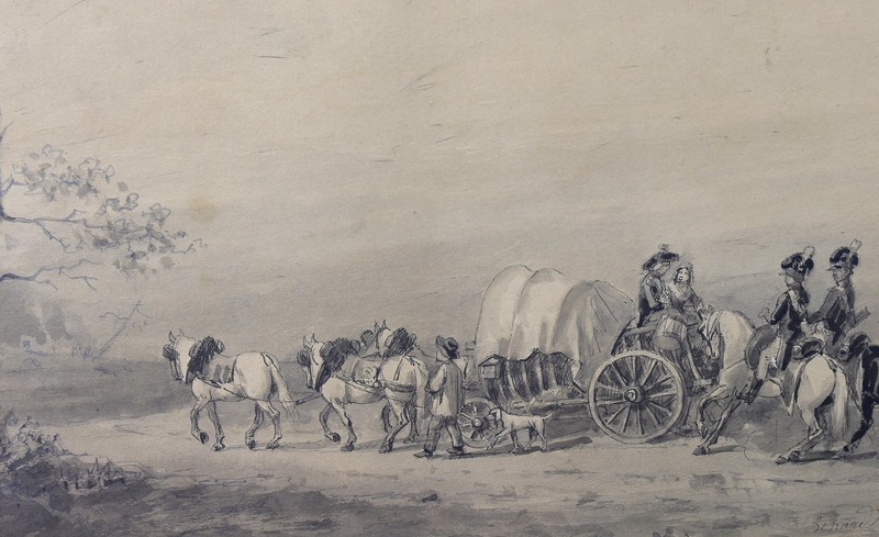 Auguste Sébastien Benard (1810-1873) Horses Paris Carnavalet Museum 19th France gallery