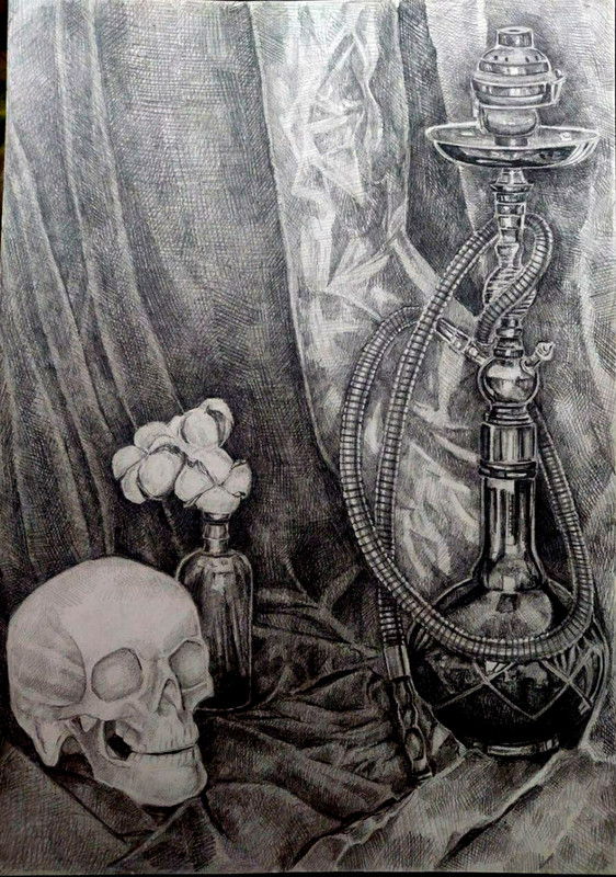 Painting Original Still Life Signed Artwork by Artist 12×16" gallery
