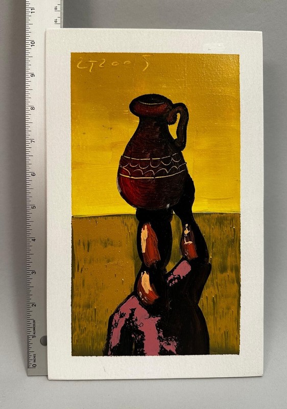 Five SIGNED Eloy Zuñiga Guevara Oil Paintings COSTA RICA Art Original gallery